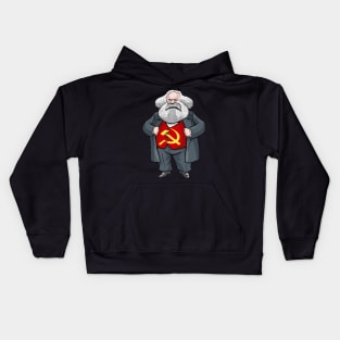 Karl Marx Kids Hoodie